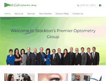 Tablet Screenshot of brooksideoptometric.com